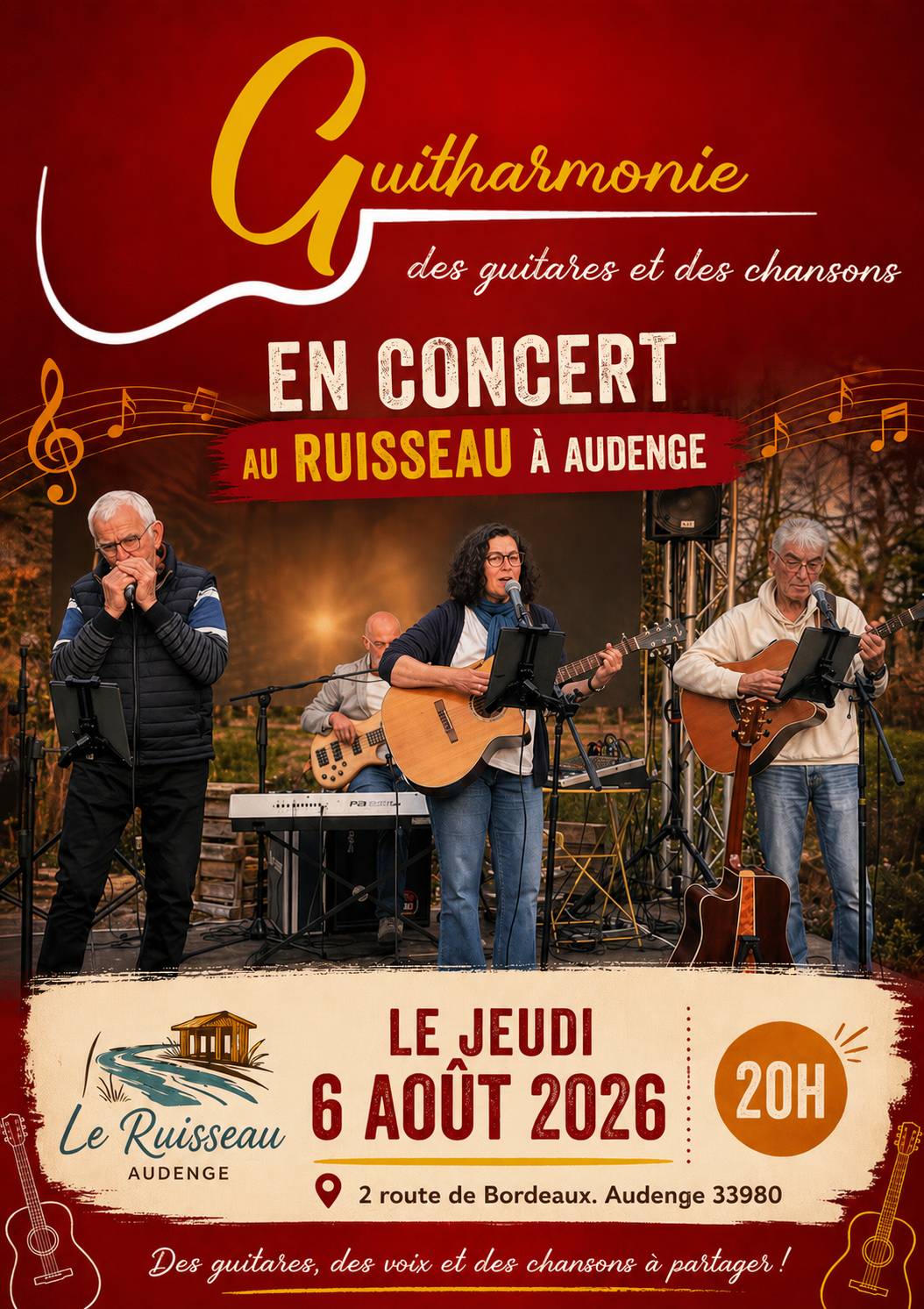 Concert au Ruisseau - Audenge